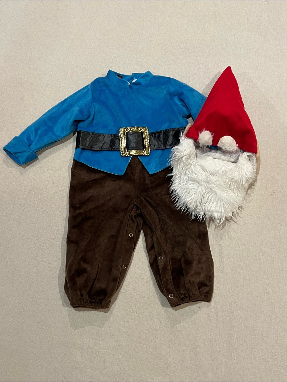 Lil’ Garden Gnome Halloween Costume 6 to 12 months